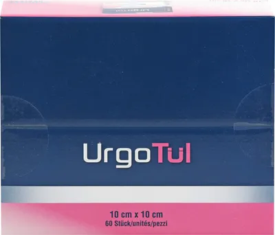Immagine prodotto di Urgotül, medicazione lipidocolloide per ferite, 60 pezzi WGA