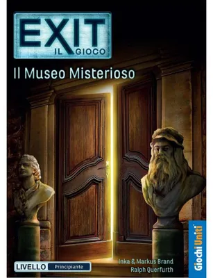 Produktbild von Exit: Il Museo Misterioso (Italienische Ausgabe) – Brettspiel – Giochi Uniti – 14+