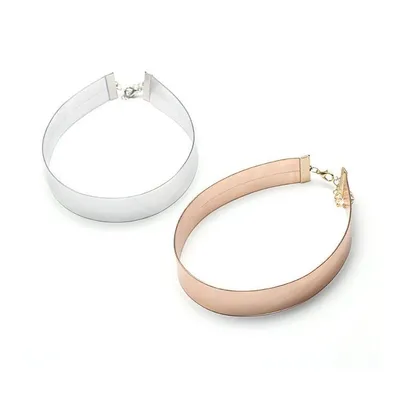 Produktbild von Carla Damen metallisch Choker-Halskette Alexia silber