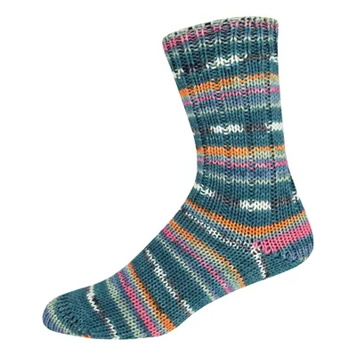 Produktbild von ONline Garne Sockenwolle 6-Fach Sort. 368 Merino-Color Farbe 3046