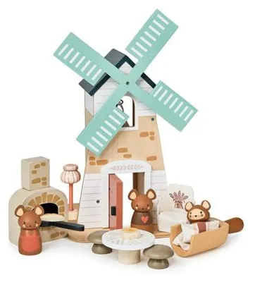 Obrázok produktu pre Tender Leaf Toys Penny Windmill, Zviera, Windmill, 3 rok / roky, Viacfarebný, Drevo