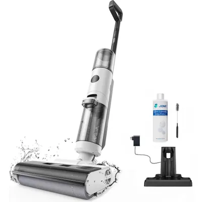 Produktbild von JONR ED12 Nass Trockensauger, 850ml Wassertank, 35 Minuten, Kantenreinigungsbürste 6mm, automatische Reinigungsfunktion, für Hartböden, Tierhaare