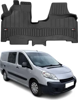 Zdjęcie produktu dla 2006-2016 Peugeot Expert dywaniki podłogowe TPE czarne 1 szt