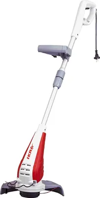 Obrázek produktu pro IKRAmogatec IGT 350, Strunový vyžínač, 25 cm, Nylonová struna, Rukojeť ve tvaru D, 1,4 mm, 8 m