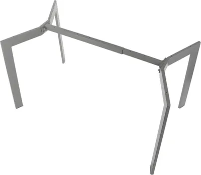 Produktbild von Rechteckiger Tischgestell aus Metall NY-HF05RB/A, für Büro, Hotel, Restaurant, längenverstellbar, Maße 105,5-145,5x78x72,5 cm, graue Farbe