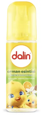 Produktbild von Dalin Baby Cologne – Zitrus & Jasmin 150 ml | Sanfte Erfrischung für Babys & Erwachsene