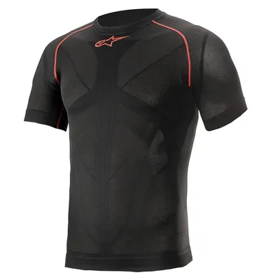 Produktbild von Alpinestars Ride Tech V2 Funktionsshirt, schwarz/rot, M/L