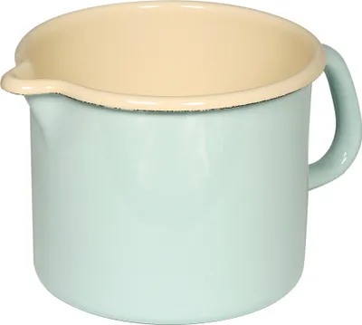 Produktbild von Riess Pastell Schnabeltopf 14 cm türkis (0041-6)