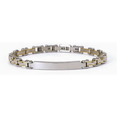 Produktbild von 2 Jewels Armband Uni 232363 Edelstahl, PVD-Goldplattiert 21 cm