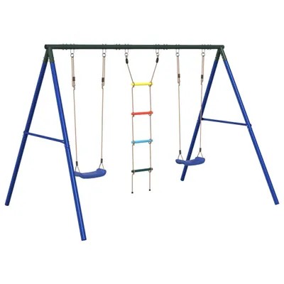 Produktbild von Schaukel-Set mit Schaukelsitzen und Strickleiter
