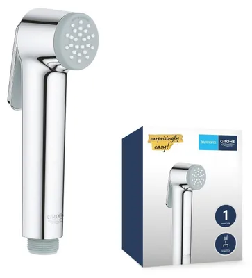 Image de Grohe QuickFix Vitalio Douchette à main à gâchette ronde chromée
