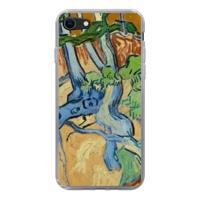 Produktbild von MuchoWow® Handyhülle Schutzhülle Hülle für iPhone 7 Baumwurzeln - Vincent van Gogh Silikon Softcase Handy Hülle - Kartenhalter