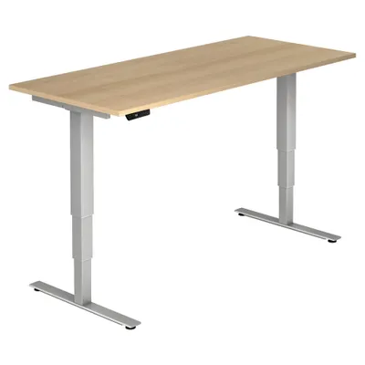 Zdjęcie produktu dla Biurko z regulacją wysokości XDSM | 2 silniki | 120 - 200 cm | elektryczne, rozmiar blatu:180 x 80 cm