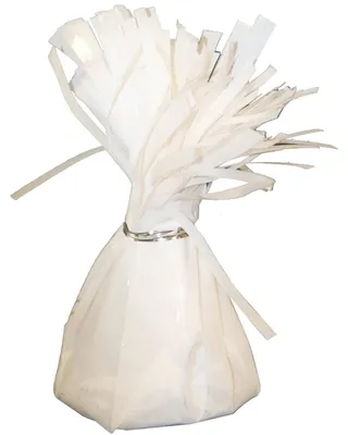 Obrázek produktu pro Závaží bílé - Těžítko na balonky - 160 g - 12 cm