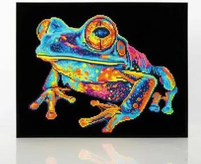 Produktbild von DIAMOND DOTZ - Diamond Painting Neon Baumfrosch