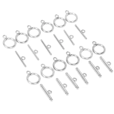 Obrázek produktu pro Přepínací spony,Přepínací spony Runde,Spony T-Bar,Přepínací spony Edelstahl,Přepínací spony DIY,Spona Schmuck