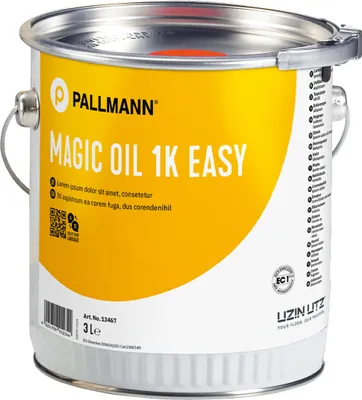 Produktbild von Pallmann Magic Oil 1K Easy Parkett und Holzfußböden Fußbodenheizung Öl-Wachs 3 L
