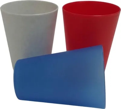 Produktbild von Kunststoff Trinkbecher 0,4 ltr. diverse Farben