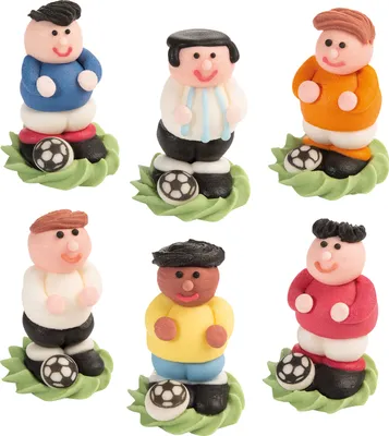 Produktbild von 24 Zucker Fussballer, sortiert
