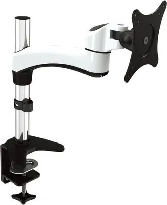 Produktbild von JENIMAGE ME120TK ergonomische Tischhalterung - 1 Monitor Neigen -90 bis +45 Grad Drehen 180 Grad Schwenken 360 Grad fuer 15 bis 27 Zoll