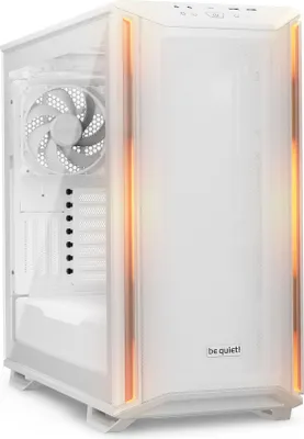 Produktbild von be quiet! Dark Base 701, Tower, PC, Weiß, ATX, EATX, micro ATX, Mini-ATX, Acrylnitril-Butadien-Styrol (ABS), Glas, Stahl, Bernstein, Blau, Grün, Rot