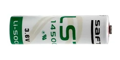 Produktbild von Indexa Lithium-Batterie 3,6V AA LST14500, Wiederaufladbarer Akku, AA, Lithium, 3,6 V, 1 Stück(e), 2450 mAh