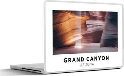 Produktbild von MuchoWow® Laptop Aufkleber Sticker Cover Amerika - Arizona - Schlucht 40x30 cm - Laptop Dekoration - Selbstklebend