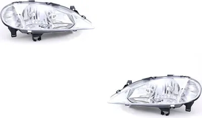 Zdjęcie produktu dla Johns, Reflektory halogenowe pasujące do Renault Megane I 99- 03 H7 H1 zestaw lewy prawy 7701047184 260607124R 7701047180 260103707R