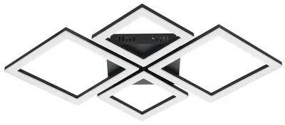 Productafbeelding van EGLO PARANDAY-Z, 4 lampen, LED, 5000 lm, IP20, zwart