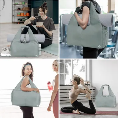 Produktbild von Sporttas große Tragetasche mit Schuhfach und Nassfach - Sport-Gymtasche für Damen und Herren Fitnessstudio - Yogamatte und Zubehör Aufbewahrungstasche