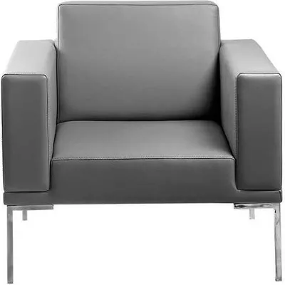 Immagine prodotto di Poltrona TV grigia poltrona imbottita di design poltrona reclinabile relax monoposto