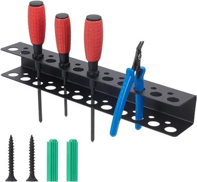Produktbild von Wandmontage Werkzeugregal 32x5x4cm für kleine Handwerkzeuge