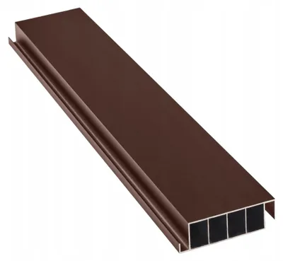 Zdjęcie produktu dla Ruchome Deseczki Tarasowe Do Żaluzji Shutters Panel Aluminiowy Brąz 150Cm