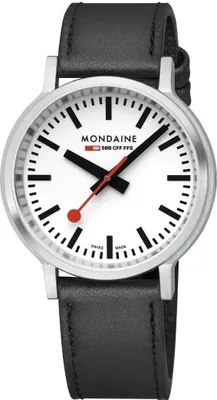 Produktbild von Mondaine stop2go MST.4101B.LBV.2SE Herrenarmbanduhr
