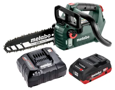Produktbild von Metabo MS 18 LTX BL 25 Akku Kettensäge 18 V 25 cm Brushless + 1x LiHD Akku 4,0 Ah + Ladegerät