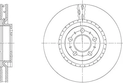 Produktbild von FEBI BILSTEIN Bremsscheibe Artikel: 171493