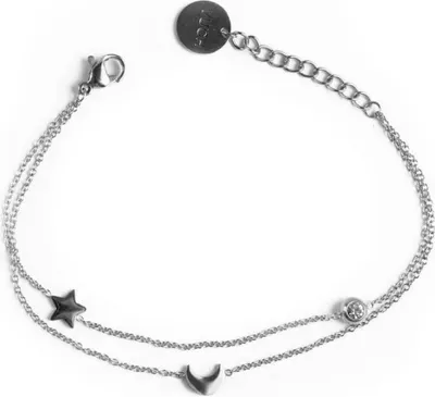 Immagine prodotto di Moda Bracciale in acciaio Infinity Argento