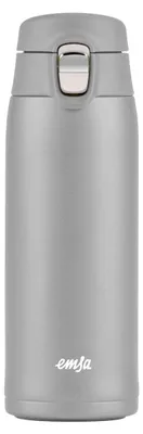 Produktbild von EMSA Light Mug, Silber, Edelstahl, Polypropylen (PP), 400 ml, 6,6 cm, 196 mm