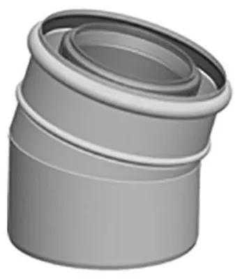 Zdjęcie produktu dla Kolanko wilka 15° DN60/100