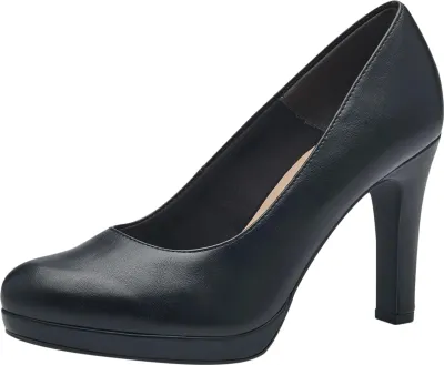 Produktbild von Tamaris Damen Pumps Plateau High Heel Blockabsatz 1-22426-41, Größe:39 EU, Farbe:Mehrfarbig