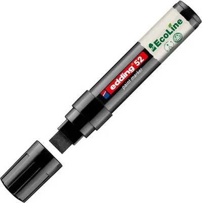 Obrázek produktu pro edding EcoLine popisovač 4-52-001 klín 4-15 mm černý