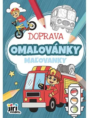Obrázek produktu pro Omalovánky A5 Doprava