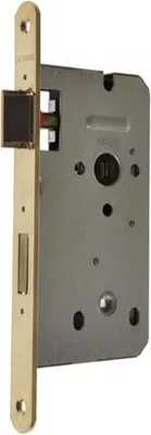 Produktbild von GERDA ZW100S 72/60 WC-Türschloss, goldverzinkt