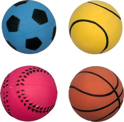 Produktbild von Duvo+ Hundespielzeug Gummiball, 6,5 cm Durchmesser, robust und strapazierfähig