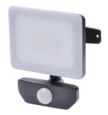 Immagine prodotto di Faretto LED Solight 10W senza cornice con braccio orientabile e sensore di movimento WM-10WS-Q