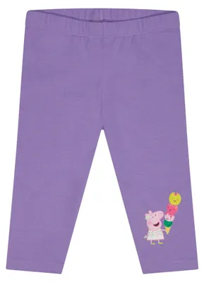 Produktbild von Peppa Wutz Pig Kinder Mädchen Leggings, Größe:110-116