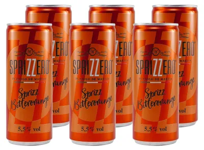 Produktbild von Sprizzero Sprizz Bitterorange (12 x 0,25L) EINWEG