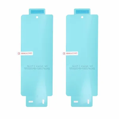Produktbild von Samsung Displayschutzfolie fr Samsung Galaxy Z Fold 4, Offizielles Samsung Zubehr, Displayfolie, Kratz- und Fingerabdruckschutz, kristallklar - 2er Pack