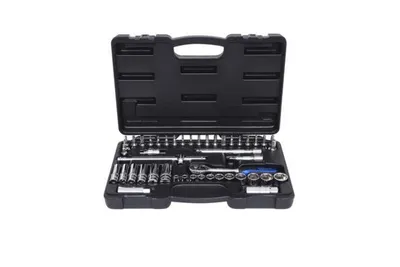 Zdjęcie produktu dla KS TOOLS Zestaw kluczy nasadowych 918.0846 Stal chromowo-wanadowa 1130g