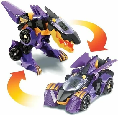 Image de Voiture-jouet Vtech Dinos Switch & Go - Brutor Super Spinosaure Coloré
